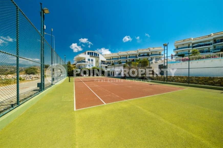 Панорамная двухуровневая квартира с видом на море, в живописном районе Аланьи - Конаклы-id-6412-фото-22