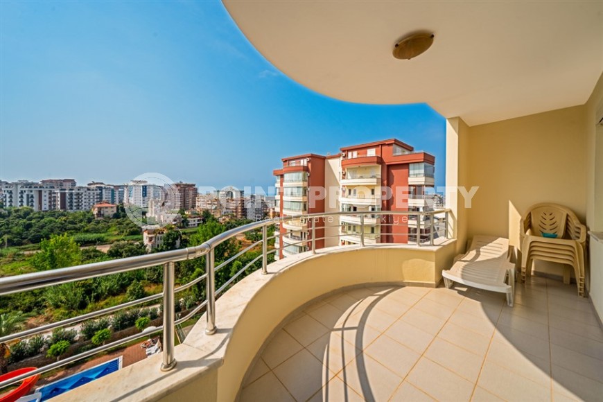 Меблированная квартира с тремя спальными комнатами, в 800 метрах от моря, в районе Тосмур-id-6414-фото-12