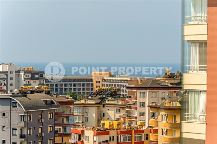 Меблированная квартира с тремя спальными комнатами, в 800 метрах от моря, в районе Тосмур-id-6414-фото-13