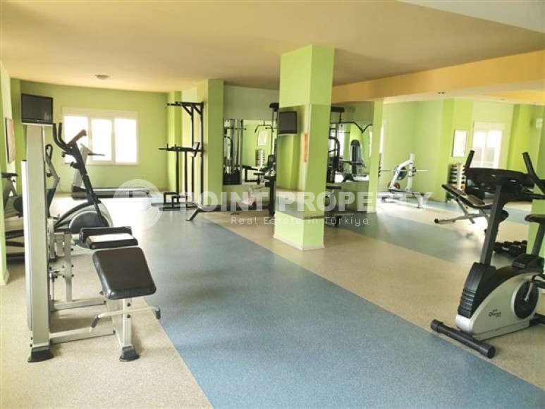 Меблированная квартира с тремя спальными комнатами, в 800 метрах от моря, в районе Тосмур-id-6414-фото-14