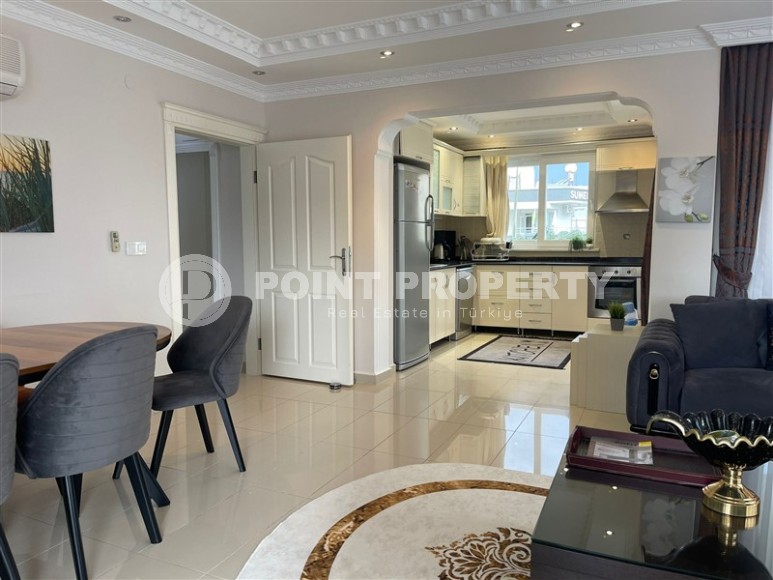 Панорамная квартира с видом на город и Торосские горы, в 50 метрах от моря, в центре района Махмутлар-id-6415-фото-4