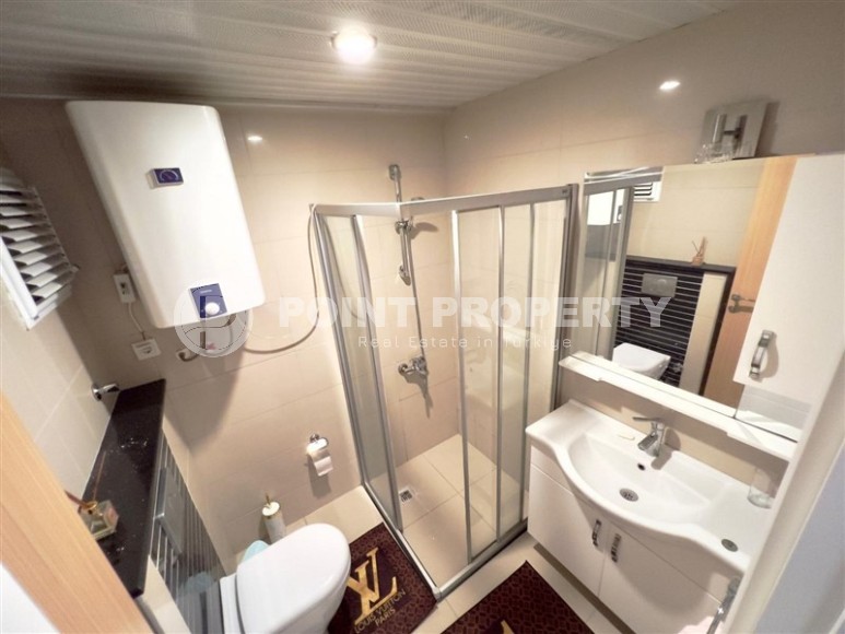 Квартира с современным дизайном, на 3-м этаже в жилом комплексе 2015 года постройки, в 50 метрах от собственного пляжа-id-6419-фото-5