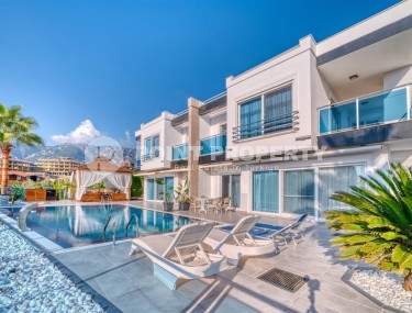 Detached two-storey villa with panoramic sea views, in a quiet, picturesque area of Alanya - Kargicak-id-6421-photo-1