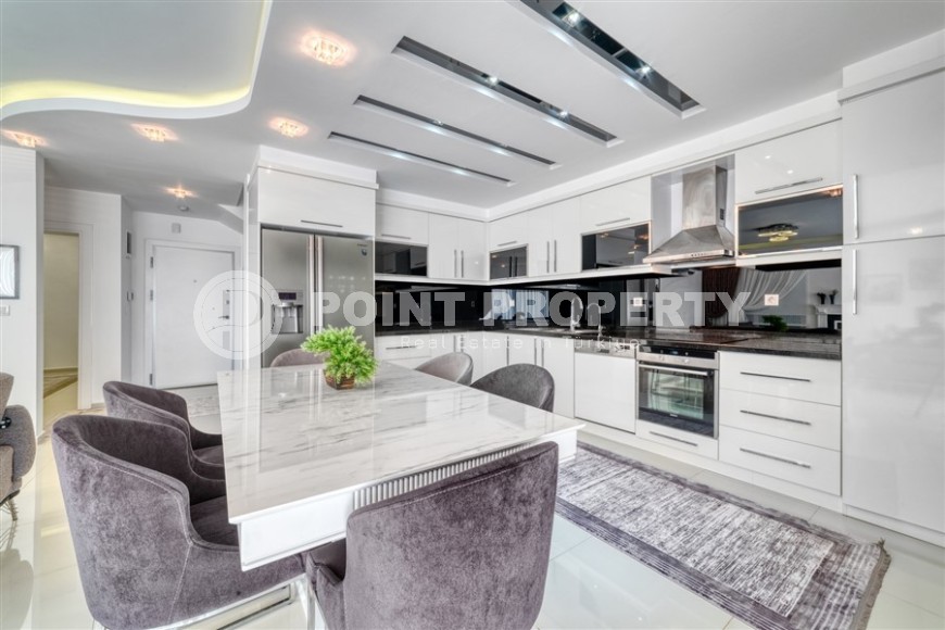 Detached two-storey villa with panoramic sea views, in a quiet, picturesque area of Alanya - Kargicak-id-6421-photo-6