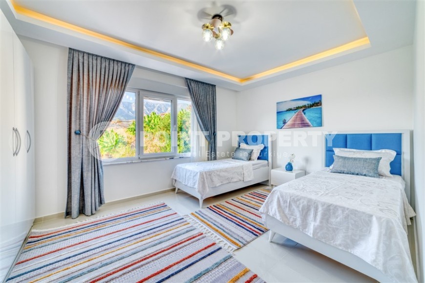 Detached two-storey villa with panoramic sea views, in a quiet, picturesque area of Alanya - Kargicak-id-6421-photo-10