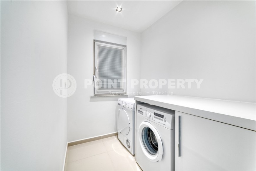 Detached two-storey villa with panoramic sea views, in a quiet, picturesque area of Alanya - Kargicak-id-6421-photo-13