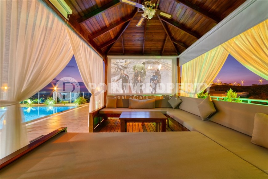 Detached two-storey villa with panoramic sea views, in a quiet, picturesque area of Alanya - Kargicak-id-6421-photo-23