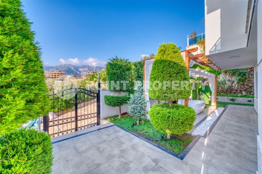 Detached two-storey villa with panoramic sea views, in a quiet, picturesque area of Alanya - Kargicak-id-6421-photo-26