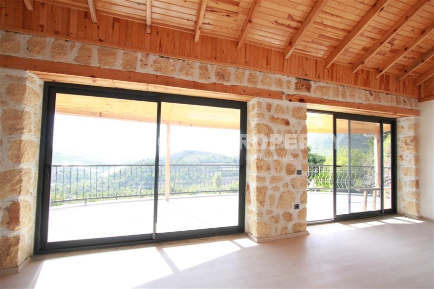 Новая двухэтажная вилла из натурального камня, с бассейном и садом, в 2500 метрах от моря-id-6422-фото-4