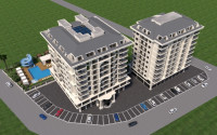 Luxury apartments in a complex with an excellent location, the center of the Mahmutlar district. 700 meters to the sea.-id-1068-photo-8