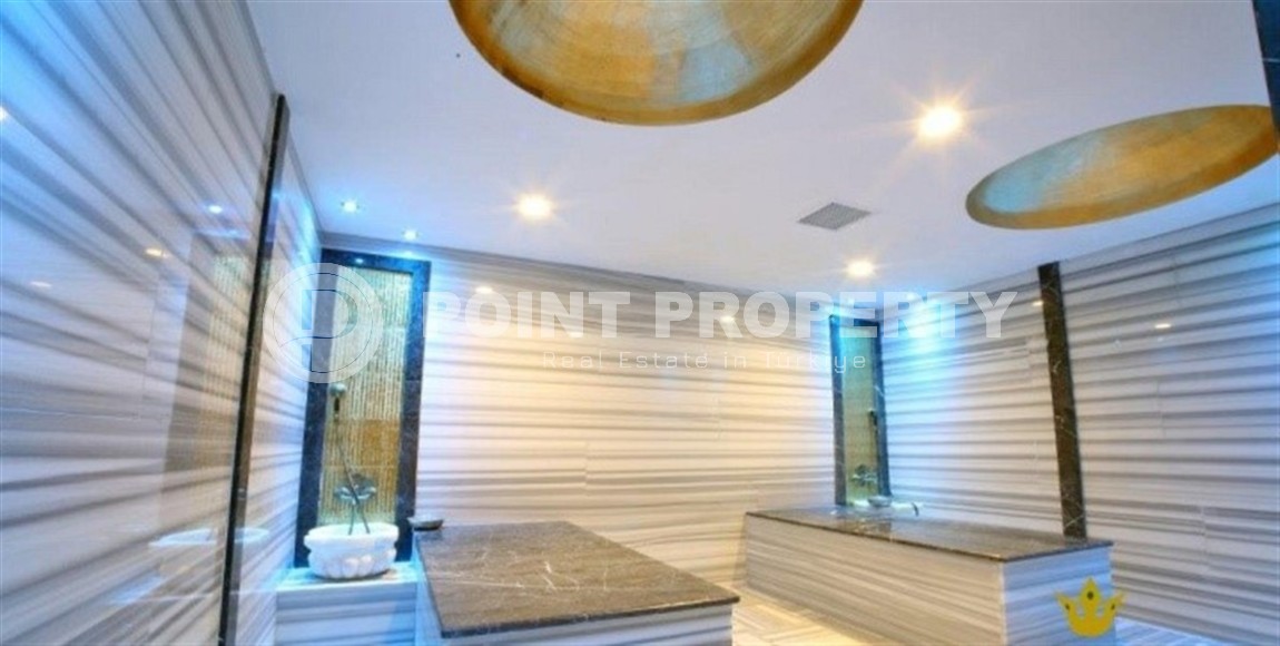 Квартира с современным дизайном, мебелью и бытовой техникой, в перспективном районе Аланьи - Авсаллар-id-6426-фото-10