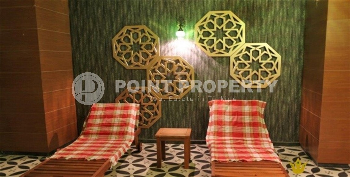 Квартира с современным дизайном, мебелью и бытовой техникой, в перспективном районе Аланьи - Авсаллар-id-6426-фото-11