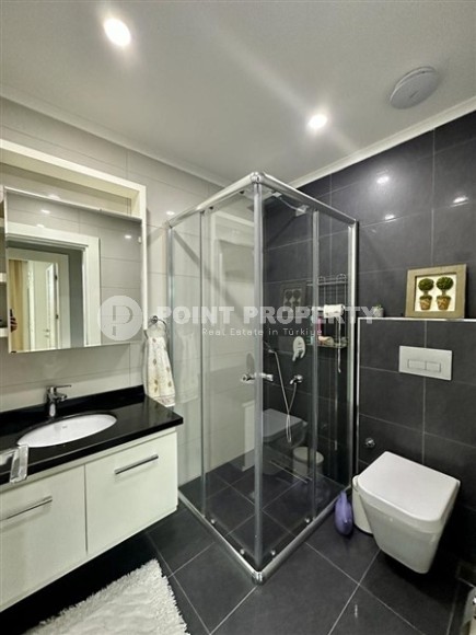 Светлая, просторная квартира 2+1, на площади 120 м2, в современном жилом комплексе, в центре района Тосмур-id-6428-фото-7