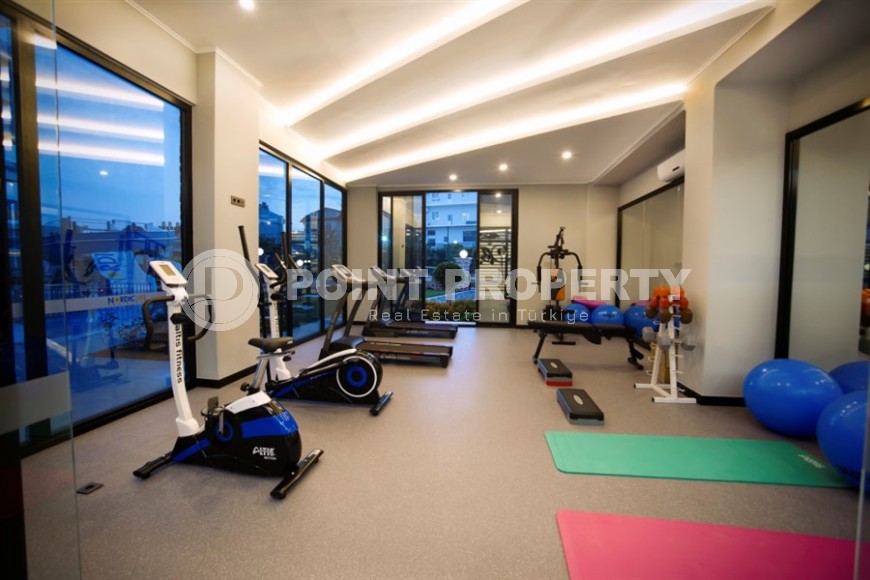 Светлая, просторная квартира 2+1, на площади 120 м2, в современном жилом комплексе, в центре района Тосмур-id-6428-фото-12