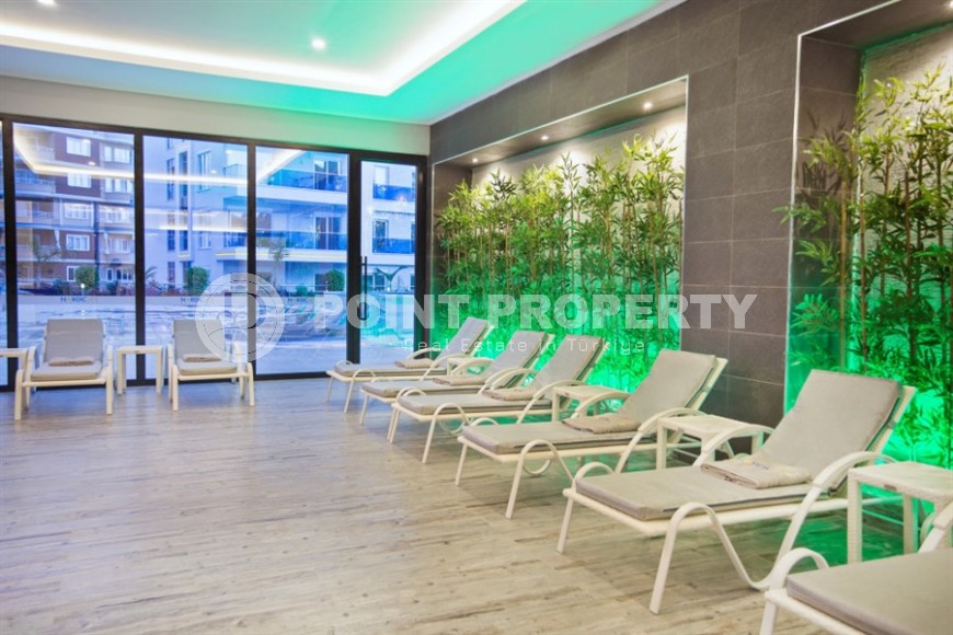 Светлая, просторная квартира 2+1, на площади 120 м2, в современном жилом комплексе, в центре района Тосмур-id-6428-фото-15