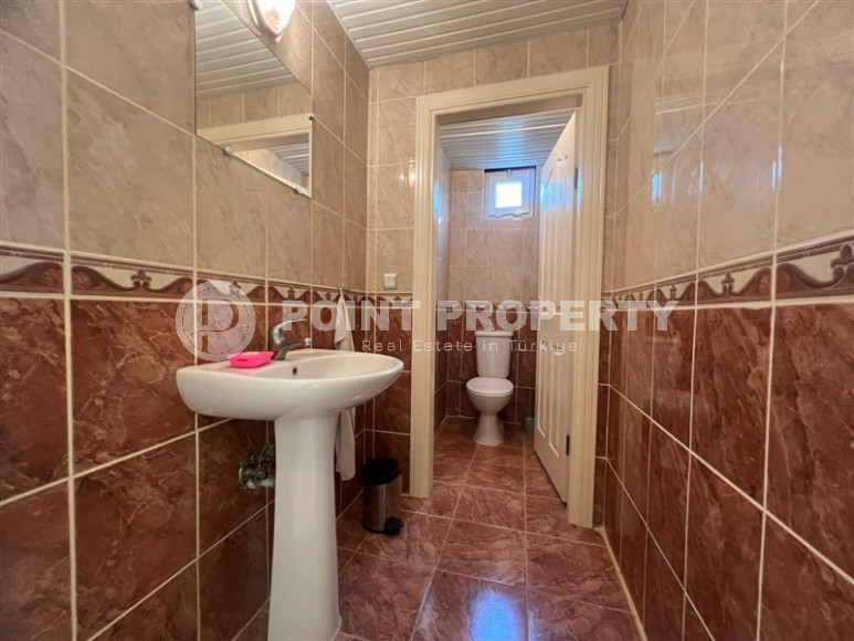 Alanya center: three-room apartment, 100m², in a house with a swimming pool, 600m from the sea-id-1505-photo-13