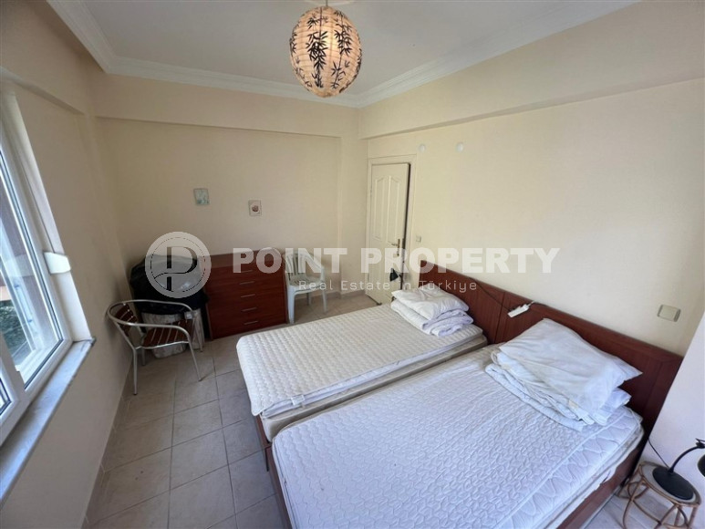 Alanya center: three-room apartment, 100m², in a house with a swimming pool, 600m from the sea-id-1505-photo-15