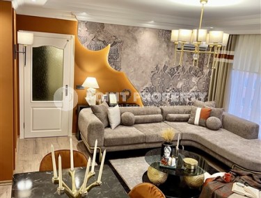 Трехкомнатная квартира, 110м² в самом сердце Алании в уютной резиденции с инфраструктурой-id-2314-фото-3