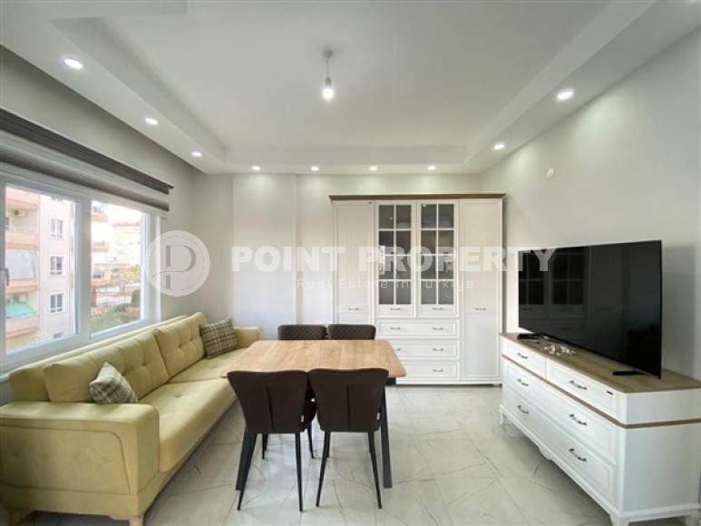 Светлая, современная квартира 2+1, на площади 75 м2, в перспективном районе Аланьи - Авсаллар-id-6444-фото-2