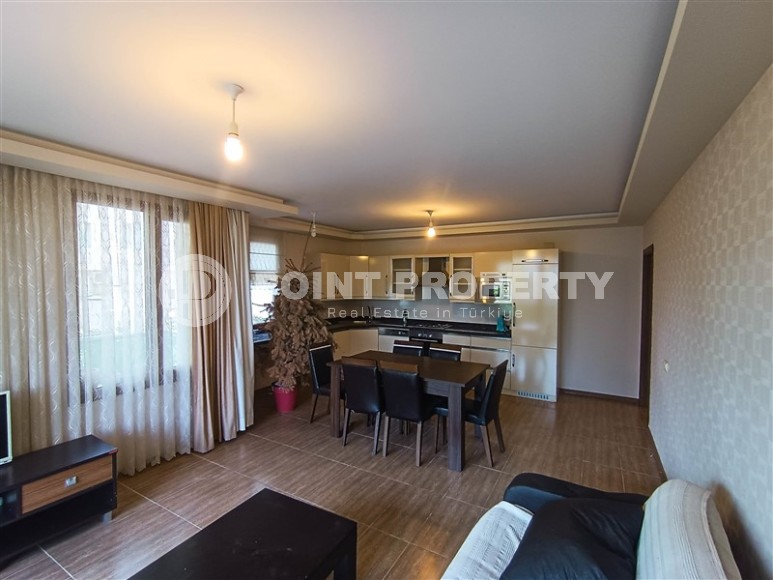 Благоустроенная, готовая к проживанию квартира, на 1-м этаже, в популярном районе Аланьи - Нижняя Оба-id-6454-фото-3