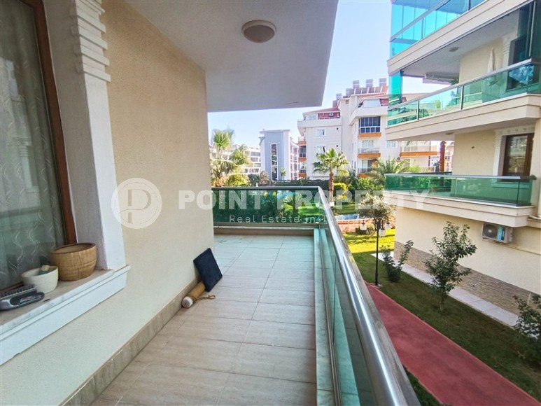 Благоустроенная, готовая к проживанию квартира, на 1-м этаже, в популярном районе Аланьи - Нижняя Оба-id-6454-фото-12