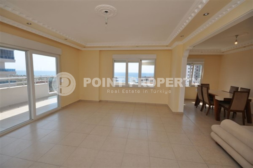 Видовая двухуровневая квартира с пятью спальнями, 230м², в 150м от моря в Махмутларе, Аланья-id-1507-фото-7