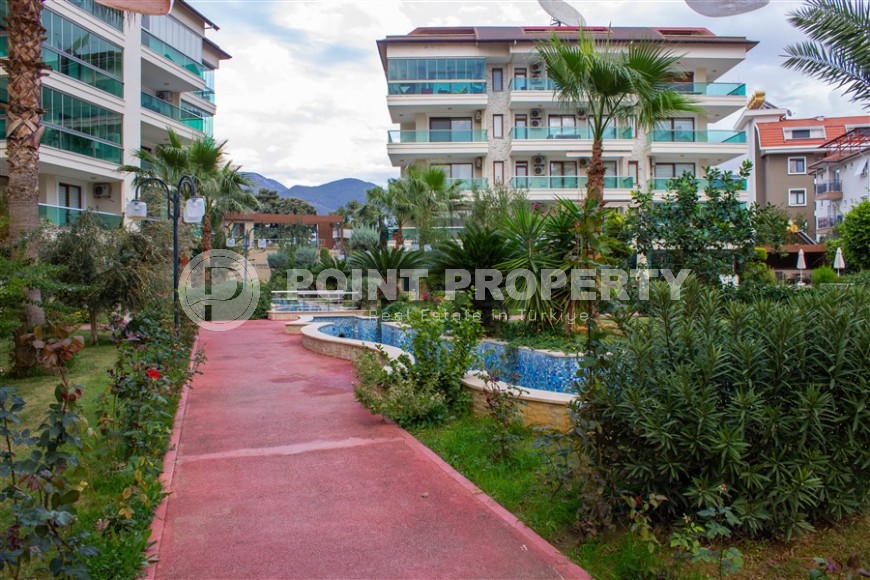 Благоустроенная, готовая к проживанию квартира, на 1-м этаже, в популярном районе Аланьи - Нижняя Оба-id-6454-фото-21