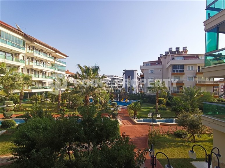 Благоустроенная, готовая к проживанию квартира, на 1-м этаже, в популярном районе Аланьи - Нижняя Оба-id-6454-фото-22