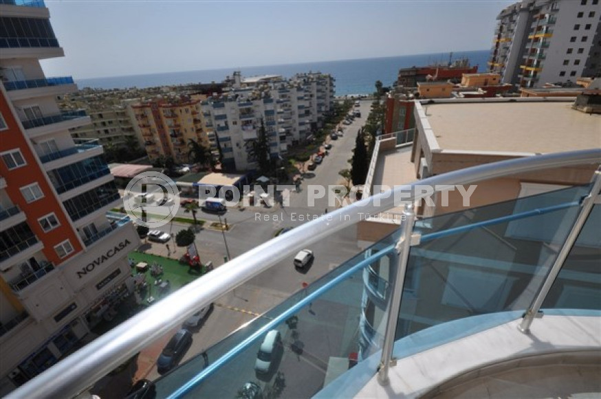 Видовая двухуровневая квартира с пятью спальнями, 230м², в 150м от моря в Махмутларе, Аланья-id-1507-фото-14