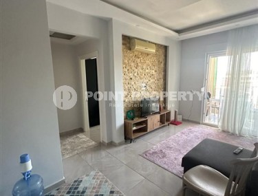 Небольшая квартира 1+1, общей площадью 55 м2, в центре спокойного района Аланьи - Конаклы-id-6459-фото-4