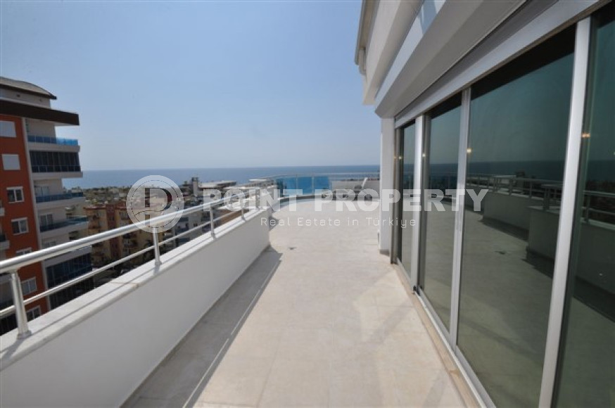 Видовая двухуровневая квартира с пятью спальнями, 230м², в 150м от моря в Махмутларе, Аланья-id-1507-фото-19