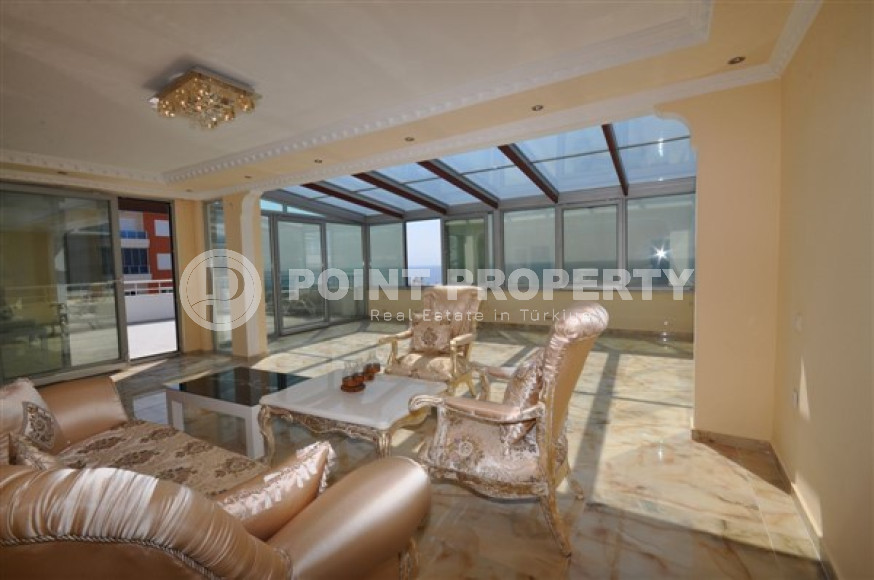 Видовая двухуровневая квартира с пятью спальнями, 230м², в 150м от моря в Махмутларе, Аланья-id-1507-фото-24