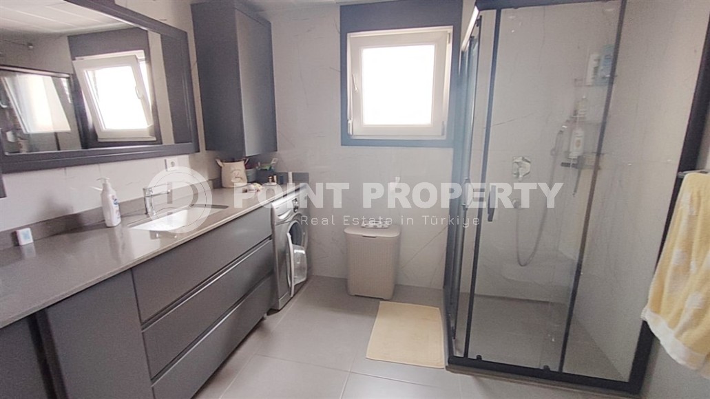 Большая двухуровневая квартира 4+1, в живописном, ухоженном жилом комплексе на берегу реки Дим-Чай-id-6464-фото-12