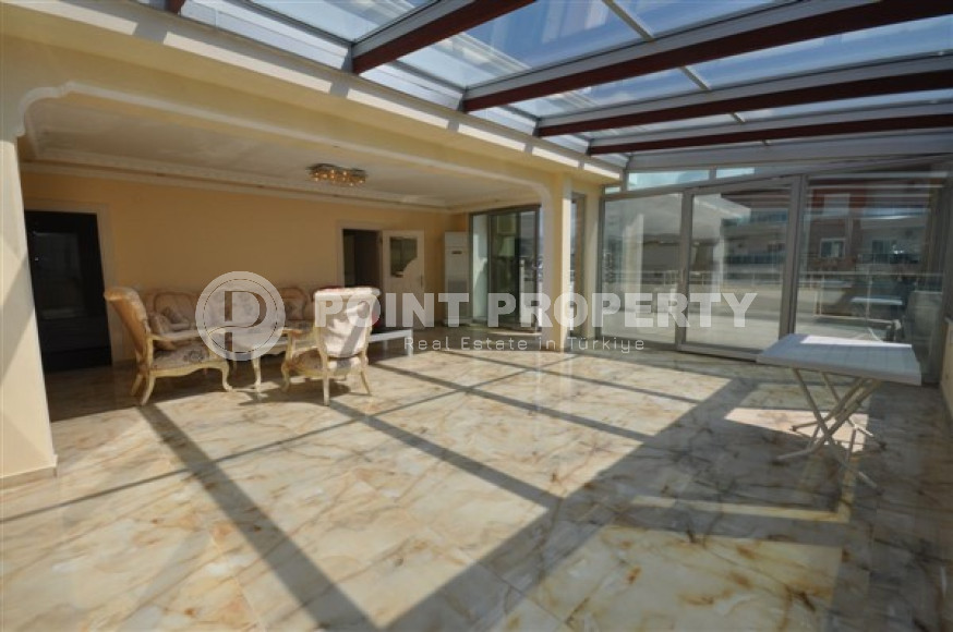 Видовая двухуровневая квартира с пятью спальнями, 230м², в 150м от моря в Махмутларе, Аланья-id-1507-фото-25
