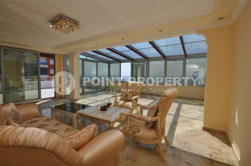 Видовая двухуровневая квартира с пятью спальнями, 230м², в 150м от моря в Махмутларе, Аланья-id-1507-фото-26