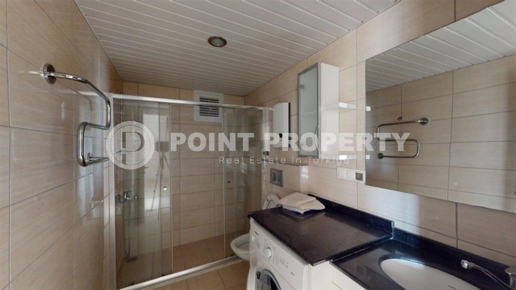 Атмосферная двухуровневая квартира на 7-м этаже с мансардой, в живописном, спокойном районе Аланьи - Авсаллар-id-6467-фото-14