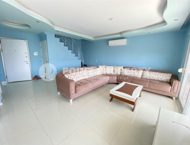 Panoramic apartment with sea views, on the 5th floor with attic, in the center of a quiet area of Alanya - Kestel-id-6469-photo-1