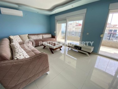 Panoramic apartment with sea views, on the 5th floor with attic, in the center of a quiet area of Alanya - Kestel-id-6469-photo-2
