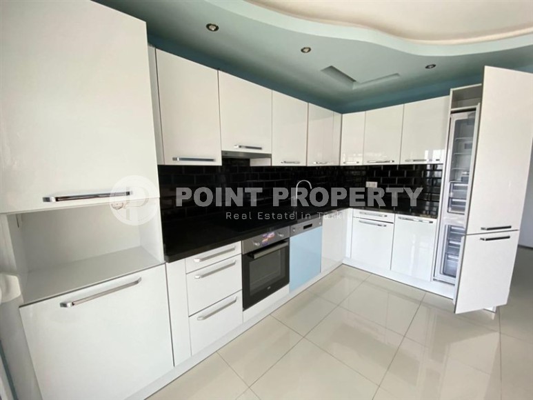 Панорамная квартира с видом на море, на 5-м этаже с мансардой, в центре спокойного района Аланьи - Кестель-id-6469-фото-3