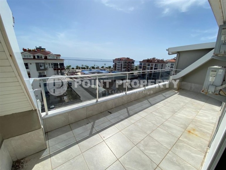 Панорамная квартира с видом на море, на 5-м этаже с мансардой, в центре спокойного района Аланьи - Кестель-id-6469-фото-9
