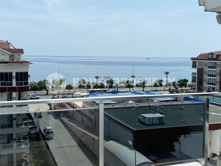 Панорамная квартира с видом на море, на 5-м этаже с мансардой, в центре спокойного района Аланьи - Кестель-id-6469-фото-10