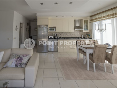 Элегантная трехкомнатная квартира, 100м² в уютной резиденции в районе Алании Конаклы, в 500м от моря-id-1508-фото-3