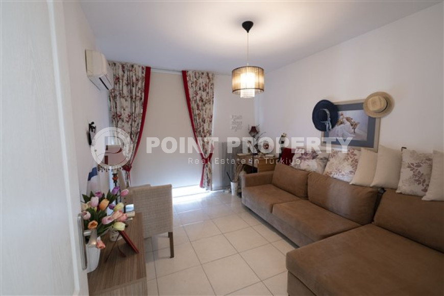 Элегантная трехкомнатная квартира, 100м² в уютной резиденции в районе Алании Конаклы, в 500м от моря-id-1508-фото-7