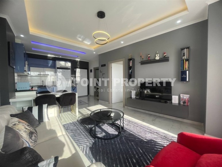 Stylish, modern 1+1 apartment, with a total area of 57 m2, in a developed area of Alanya - Mahmutlar-id-6472-photo-2