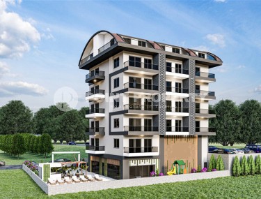 Apartments and duplexes in a residential complex at the final stage of construction, in the promising area of Alanya - Avsallar-id-6473-photo-1
