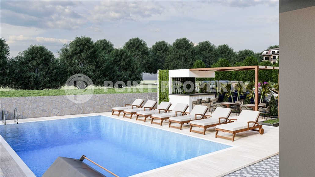 Apartments and duplexes in a residential complex at the final stage of construction, in the promising area of Alanya - Avsallar-id-6473-photo-2