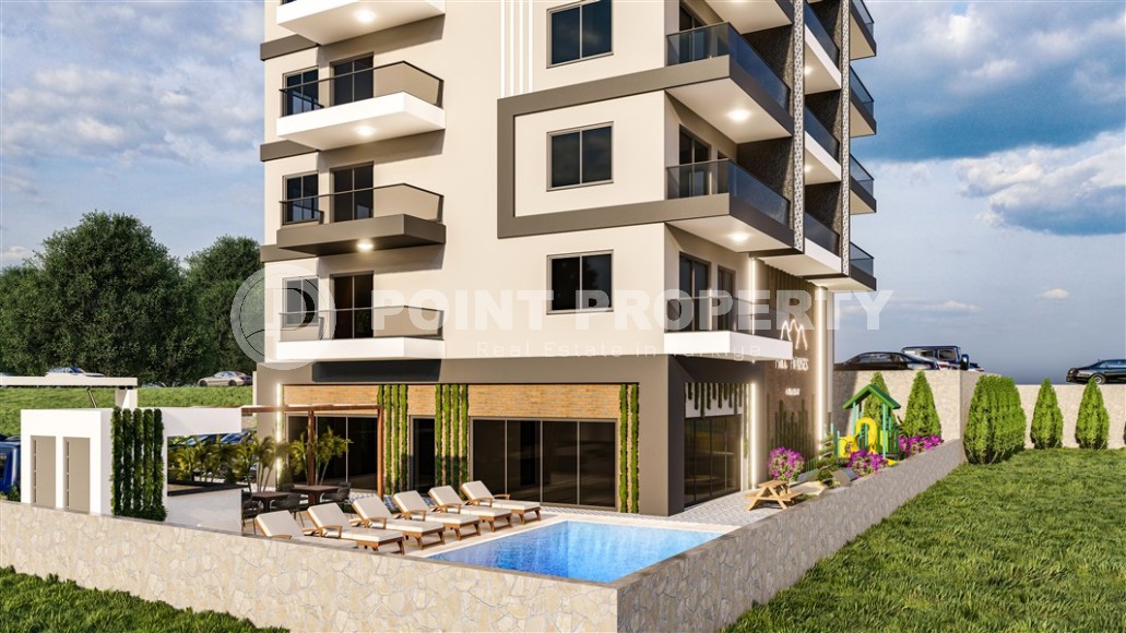 Apartments and duplexes in a residential complex at the final stage of construction, in the promising area of Alanya - Avsallar-id-6473-photo-3