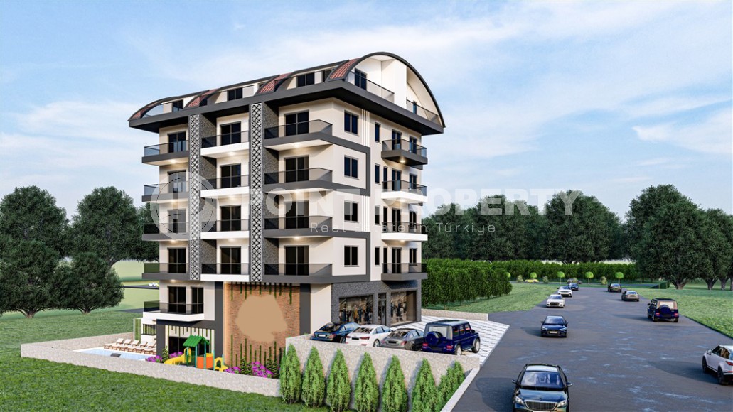 Apartments and duplexes in a residential complex at the final stage of construction, in the promising area of Alanya - Avsallar-id-6473-photo-6