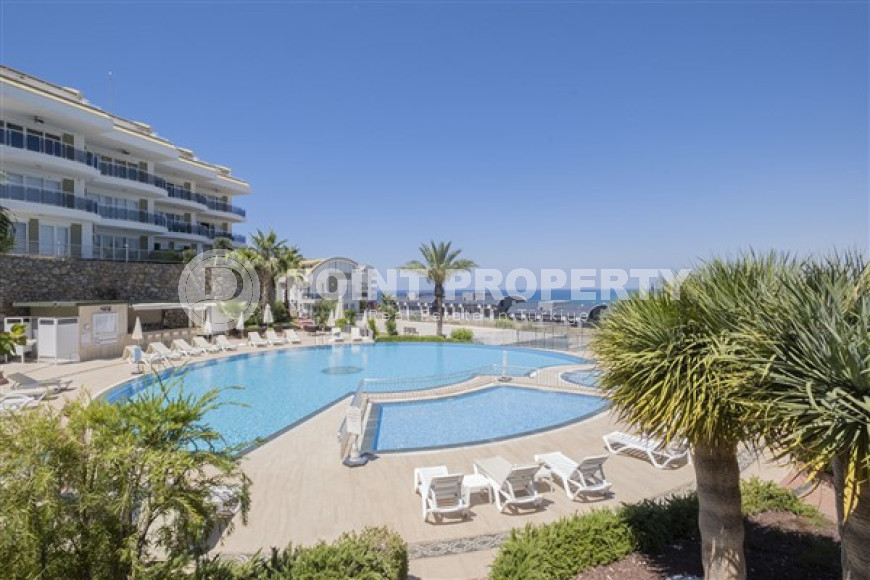 Элегантная трехкомнатная квартира, 100м² в уютной резиденции в районе Алании Конаклы, в 500м от моря-id-1508-фото-14