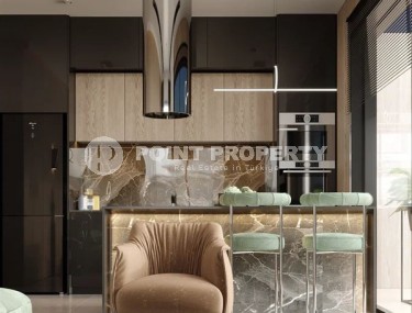 Квартира на 4-м этаже в жилом комплексе на этапе строительства, в 150 метрах от моря-id-6477-фото-3